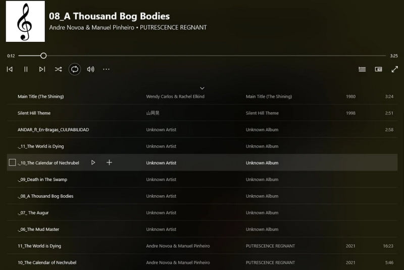 Groove Music Music Player For Windows