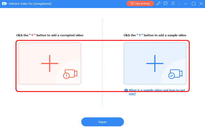 Introduceți videoclipul înregistrat deteriorat
