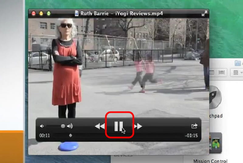 Play Button Quicktime Player