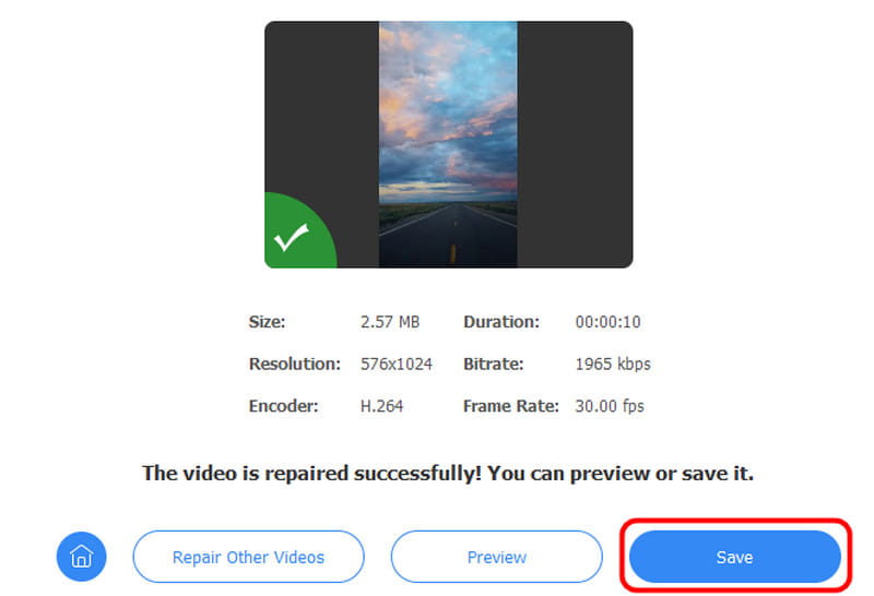 Salvați videoclipul fix