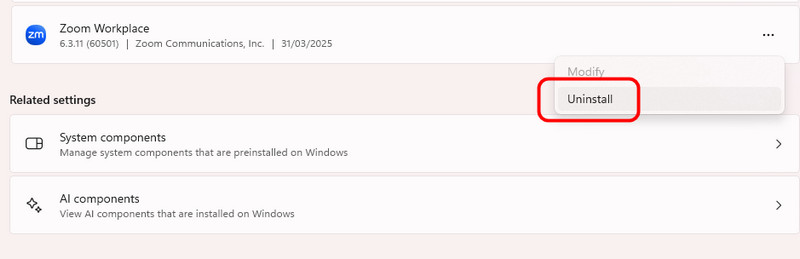 Dezinstalare Reinstalare Zoom