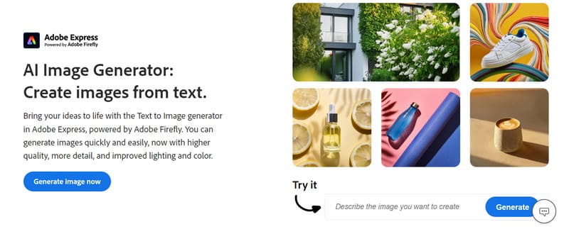 Generador de imágenes de Adobe