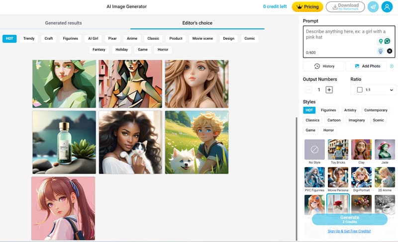 Ai Image Generator Feature
