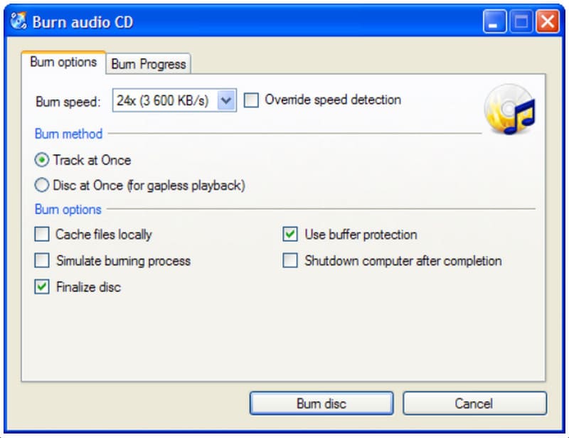 Cdburner