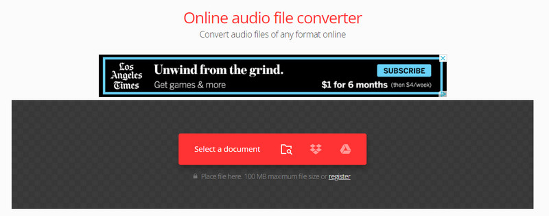 Convertio 音频