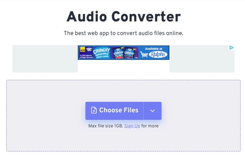 Freeconvert音频转换器