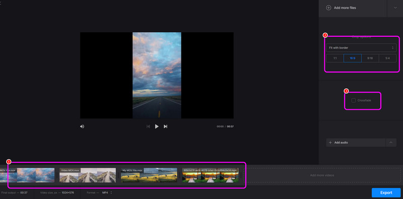 Organize MOV Files Clideo