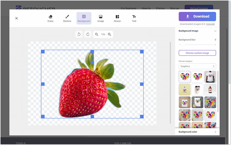 Retoucher Free Fransparent Background Maker