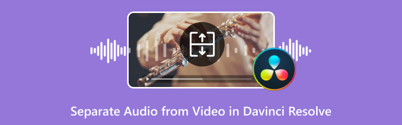 Separate Audio From Video In Davinci Resolve