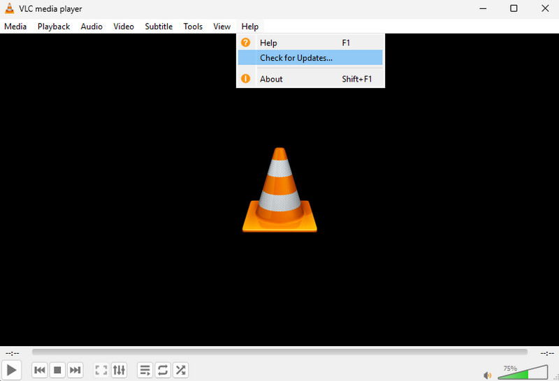 Actualizar el reproductor VLC