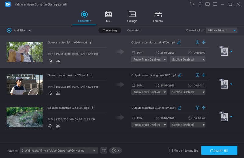 Vidmore Avi 轉換器