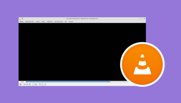 Vlc sort skærm