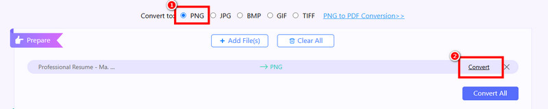 PNG로 변환 Aiseesoft