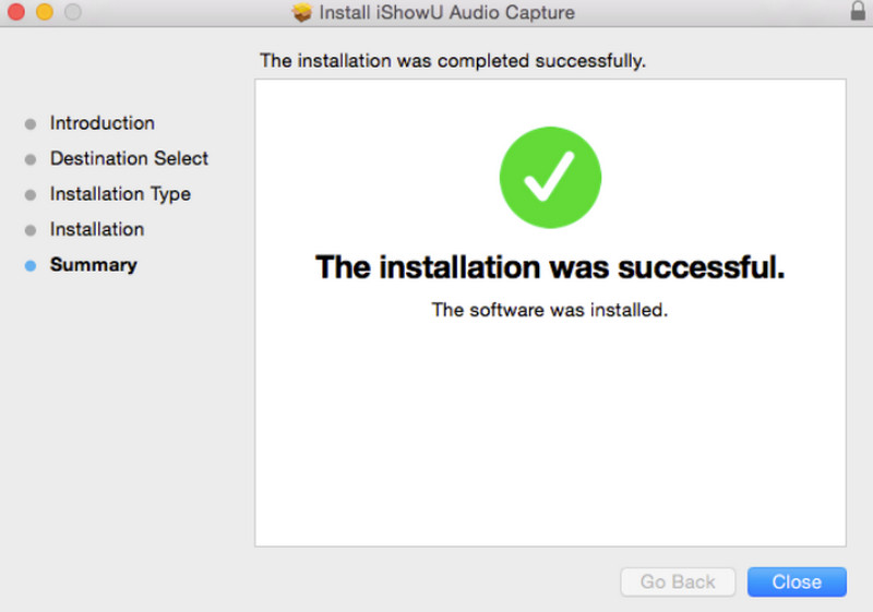 Completa l'installazione