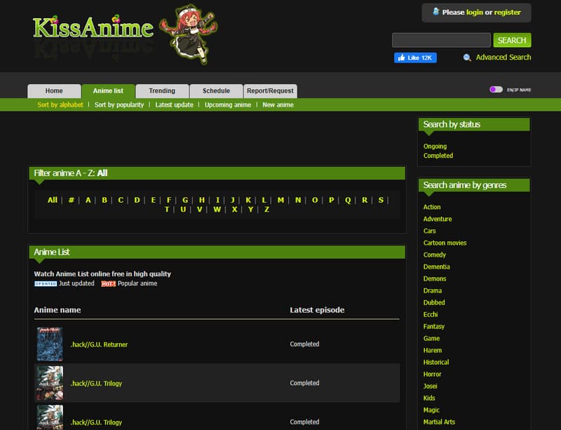 Kissanime Watch Cartoon