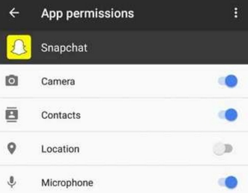 Snapchat-mikrofon