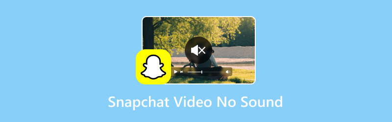 Snapchat-videor utan ljud