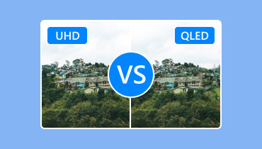 UHD έναντι QLED