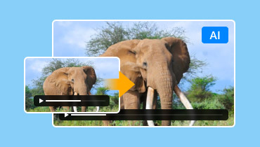 AI-uppskalningsvideo