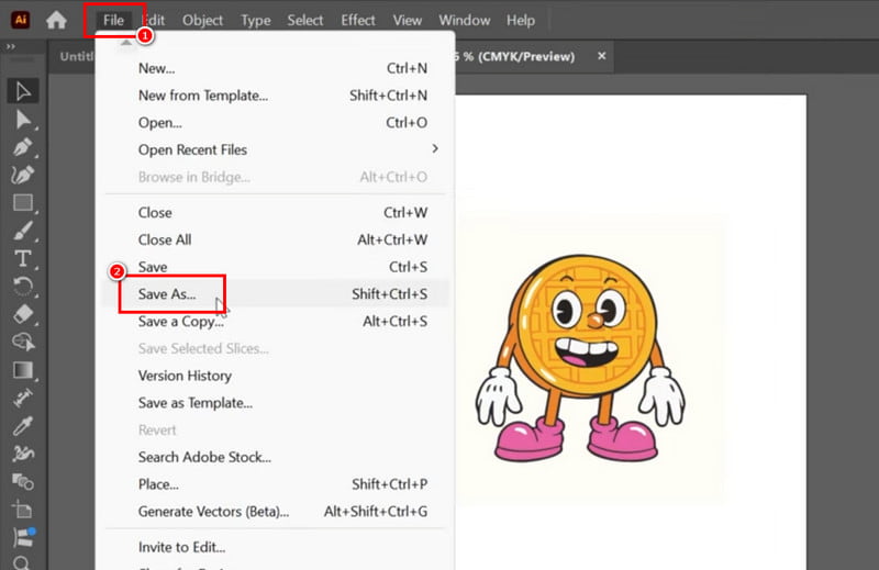Fil Lagre Illustrator