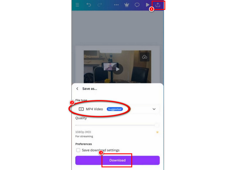 Transcodare Avi în Mp4 Canva