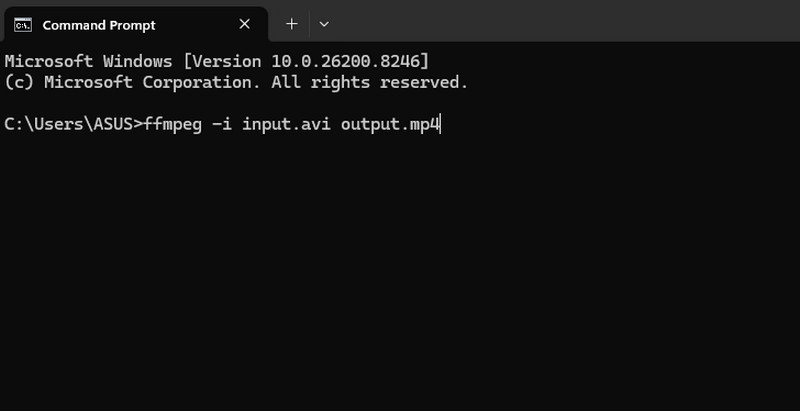 Transcodare Avi în Mp4 Ffmpeg