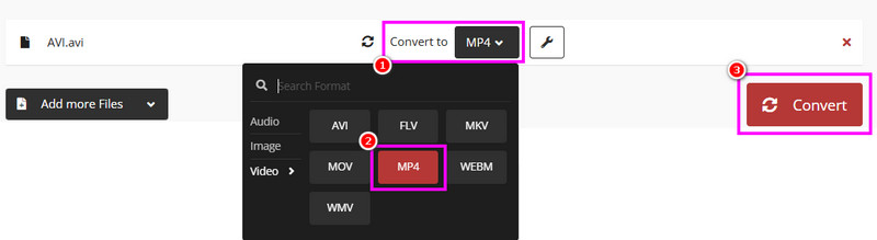 Transformă Avi în Mp4 Cloudconvert