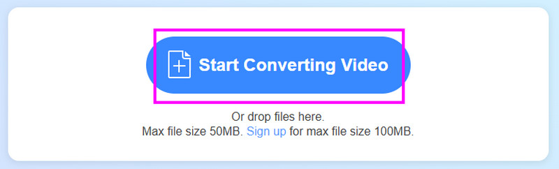 Start Converting Video Vidmore