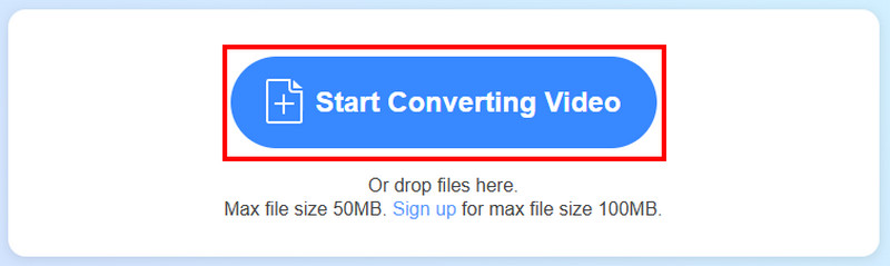 Start Converting Video Vidmore