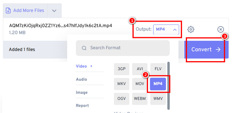 Convert F4V to MP4 Freeconvert