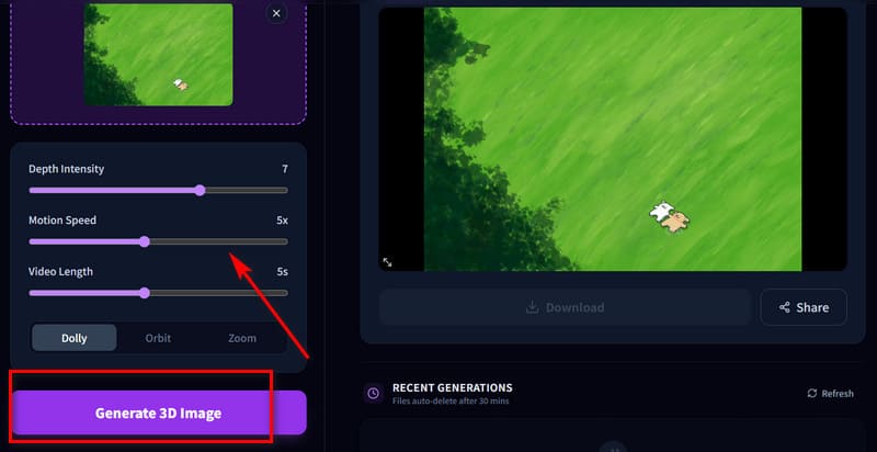 Generování ponoření pomocí umělé inteligence