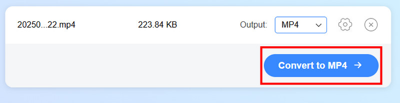Μετατροπή κουμπιού Vidmore