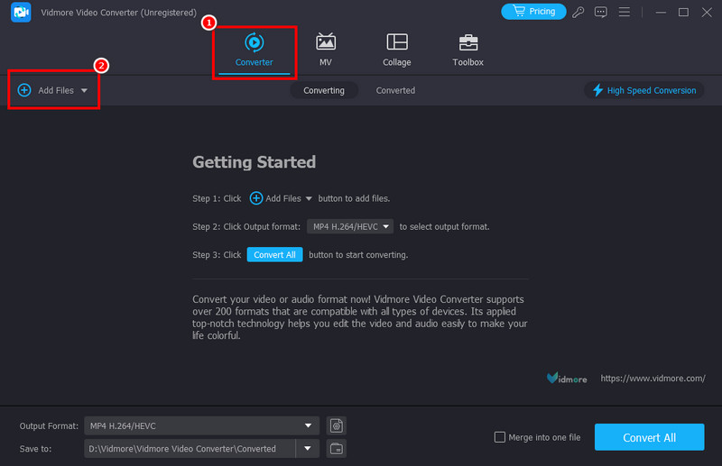ενότητα-μετατροπέα-προσθήκη-αρχείων-vidmore