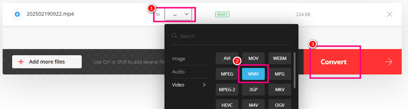Conversie Mp4 în WMV