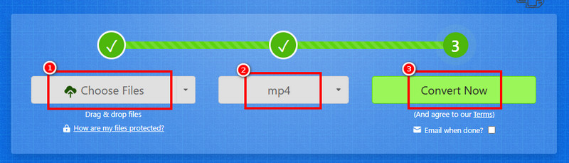Konvertera Mpg till Mp4 med Zamzar