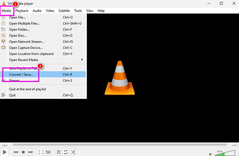 Media Convert Spremi VLC