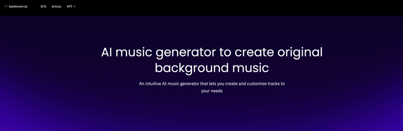 Beatoven AI Music Maker