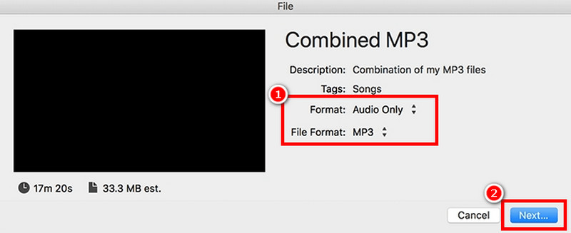 Hangfájlok egyesítése iMovie-ban