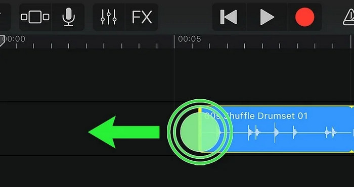 Garageband Drag