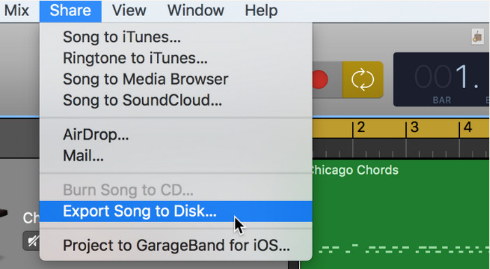 Garageband Lagre