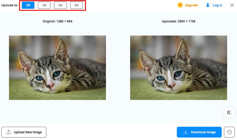 Αναβάθμιση σε επιλογή Vidmore