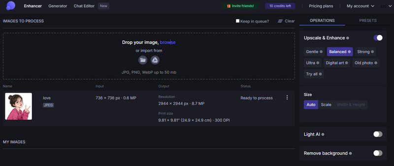 Τι είναι αυτό; Επιτρέπει τη βελτίωση της εικόνας;
