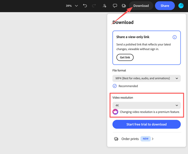 Adobe Express Video Düzenleyici İndir