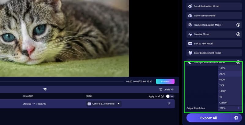 Resolusi Output Vidmore