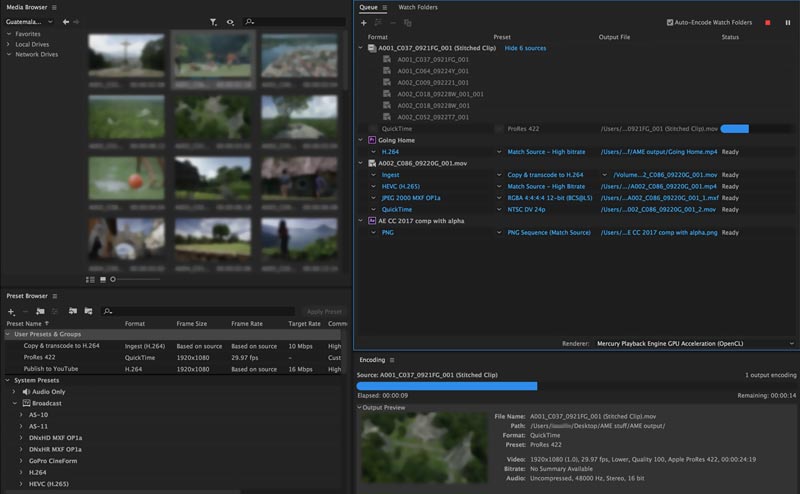 Adobe Media Encoder