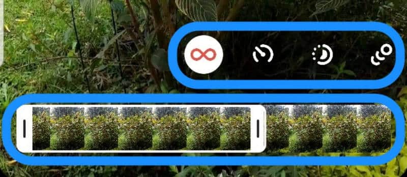 Editează clipul Boomerang pe Instagram
