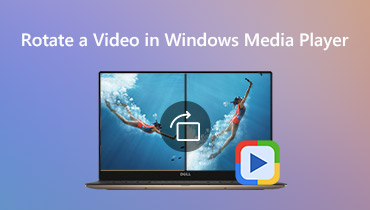 Rotate a video in windows media player