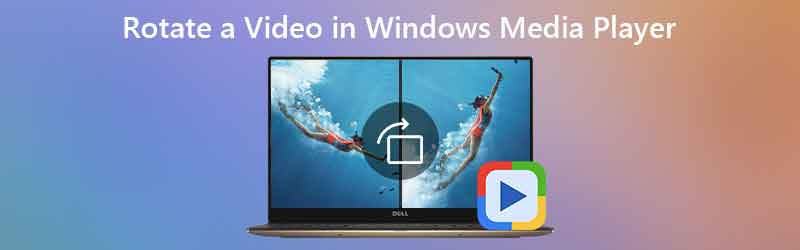 Kierrä videota Windows Media Playerissa