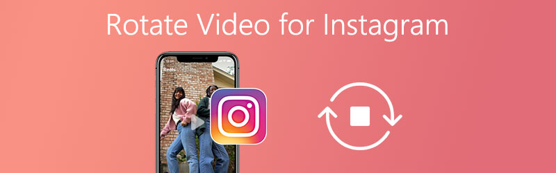 Rotera eller vänd video för Instagram