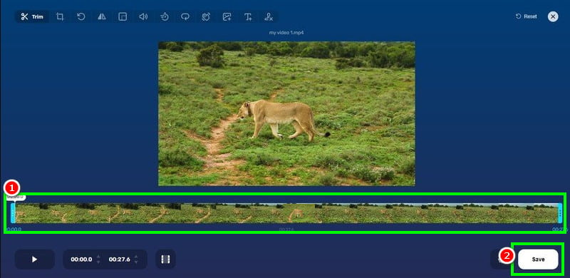 Trimma Mp4-videoklippare online